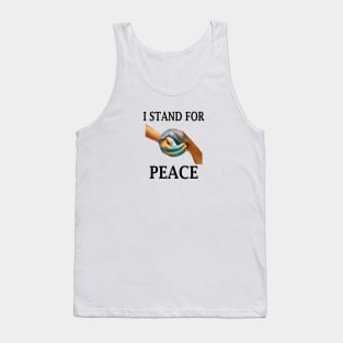 i stand for peace Tank Top